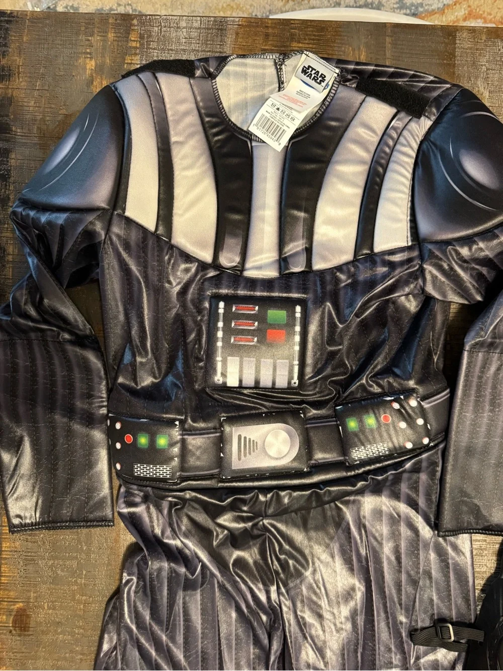 Star Wars Official Youth Costume - Premium Padded Jumpsuit and Mask Size Small